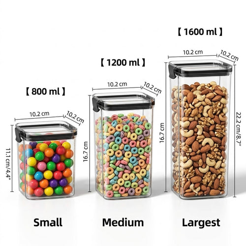 Air-Tight Kitchen Storage Containers